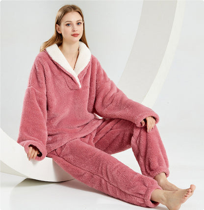 Flannel Pajamas Set