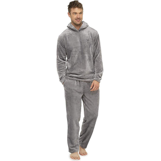 Flannel Grey Men's Pajamas