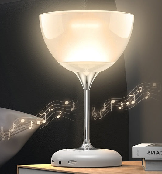 Portable Wine Glass Light Bluetooth Music Speaker