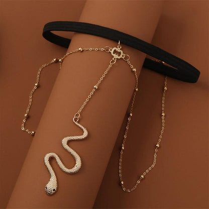 Snake Pendants Leg BodyChain