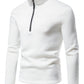 Zipper Long Sleeve Sweatshirt