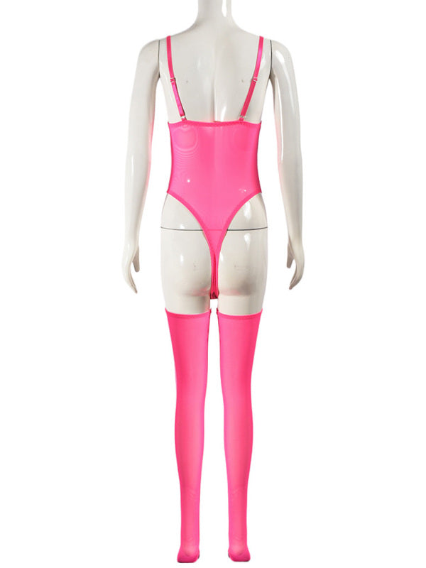 Temptation Mesh Bodysuit set (including leg socks)