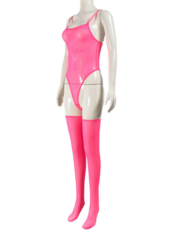 Temptation Mesh Bodysuit set (including leg socks)