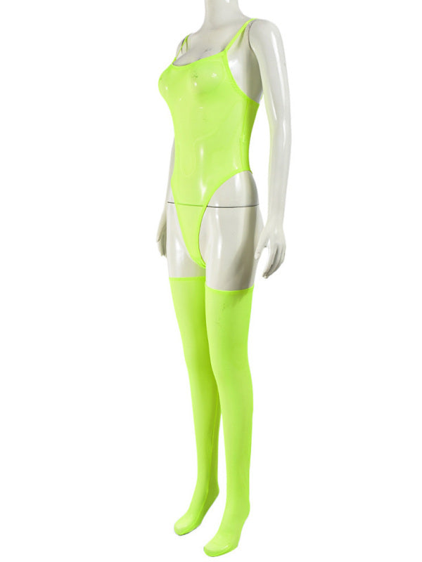 Temptation Mesh Bodysuit set (including leg socks)