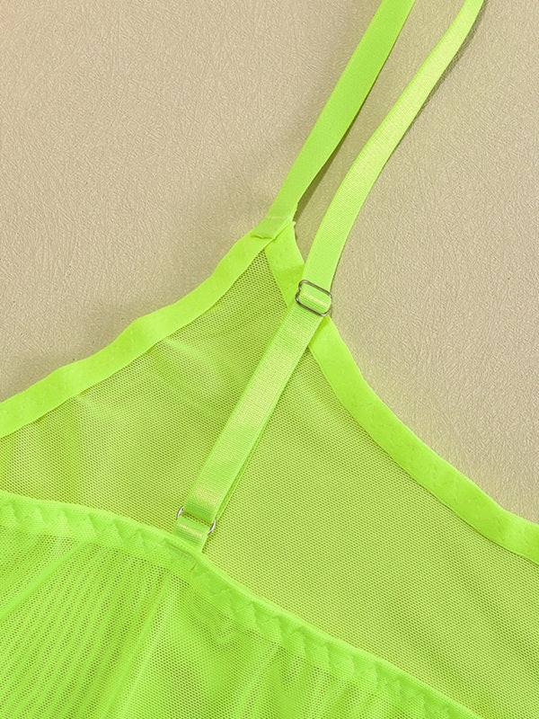 Temptation Mesh Bodysuit set (including leg socks)