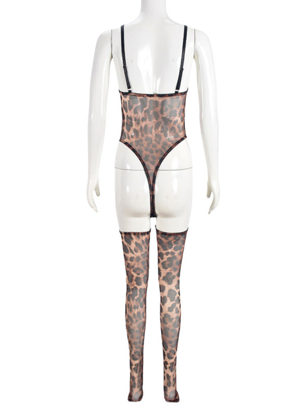 Temptation Mesh Bodysuit set (including leg socks)