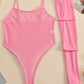 Temptation Mesh Bodysuit set (including leg socks)