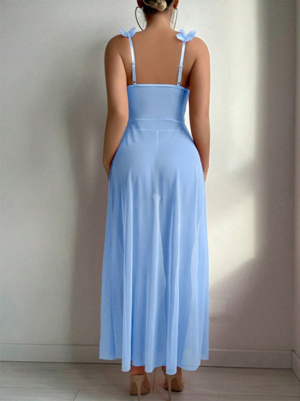 Rosey Slit Night Dress Set