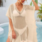 Fringe Trim Openwork Cover Up - NawdeX