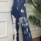 Tie-Dye Spaghetti Strap Jumpsuit with Pockets - NawdeX
