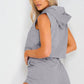 Hooded Crop Top & Pocketed Shorts Set - NawdeX