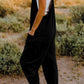 Double Take Full Size V-Neck Sleeveless Jumpsuit with Pockets - NawdeX