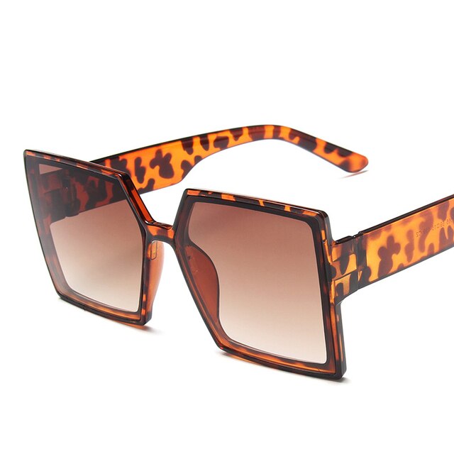 Women's Square Sunglasses Oversized - NawdeX