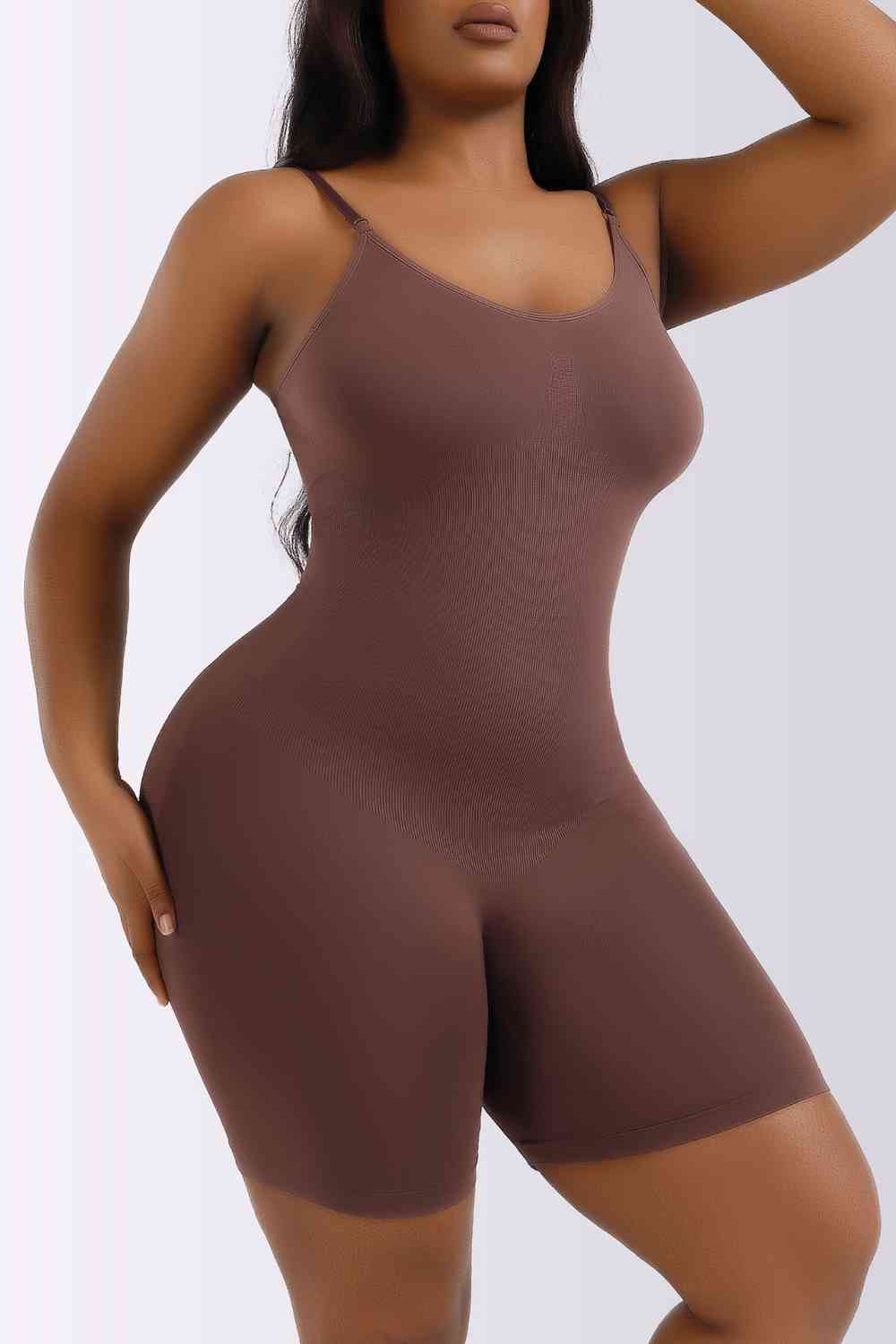 Spaghetti Strap Shaping Romper - NawdeX