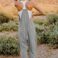 Double Take Full Size V-Neck Sleeveless Jumpsuit with Pockets - NawdeX