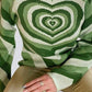 Heart Mock Neck Long Sleeve Sweater - NawdeX