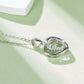 Moissanite 925 Sterling Silver Heart Necklace - NawdeX