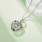 Moissanite 925 Sterling Silver Heart Necklace - NawdeX