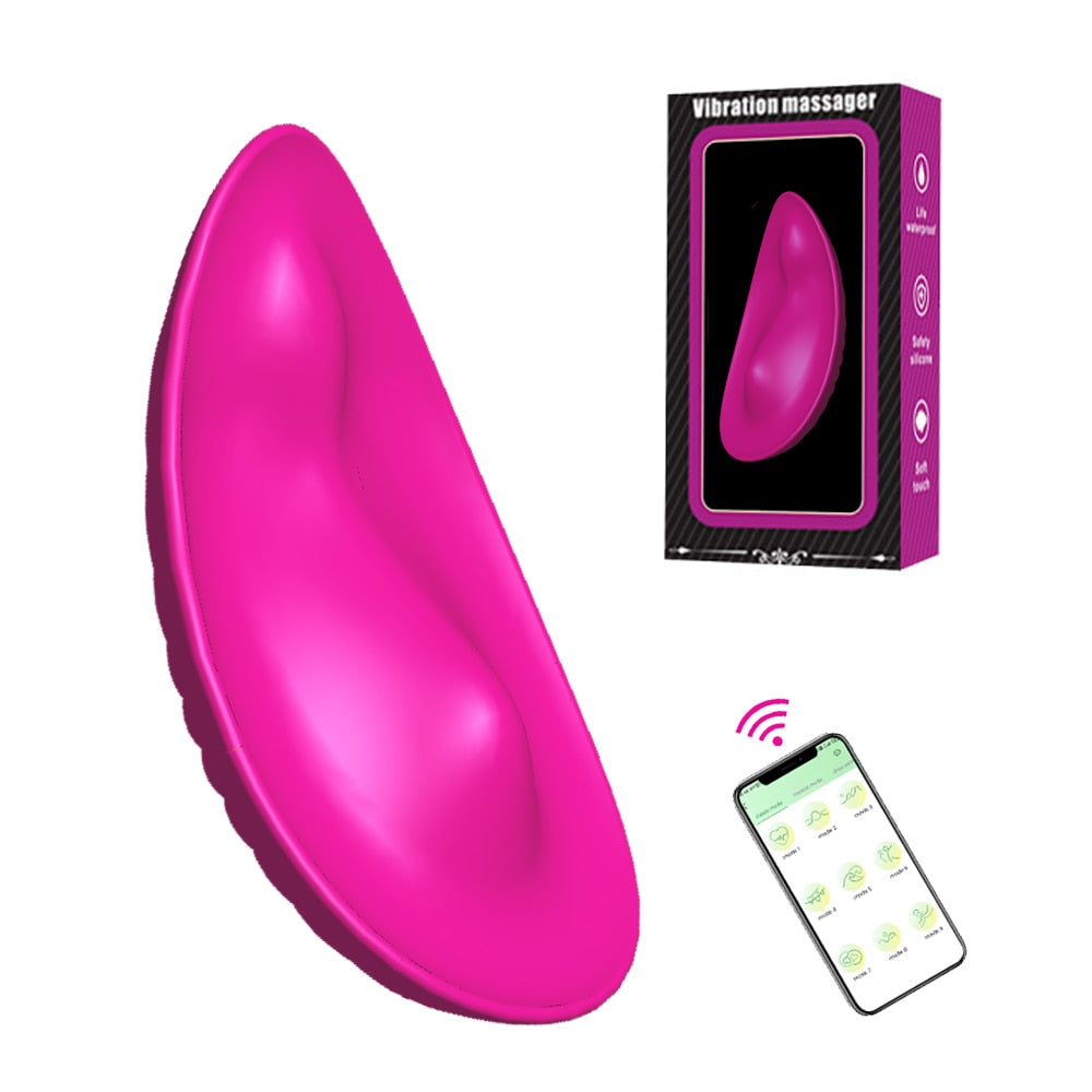 Butterfly Wearable Vibrator Wireless APP Remote Panties Dildo Vibrator for Women Clitoral Stimulator Massage Erotic Sex Toys - NawdeX