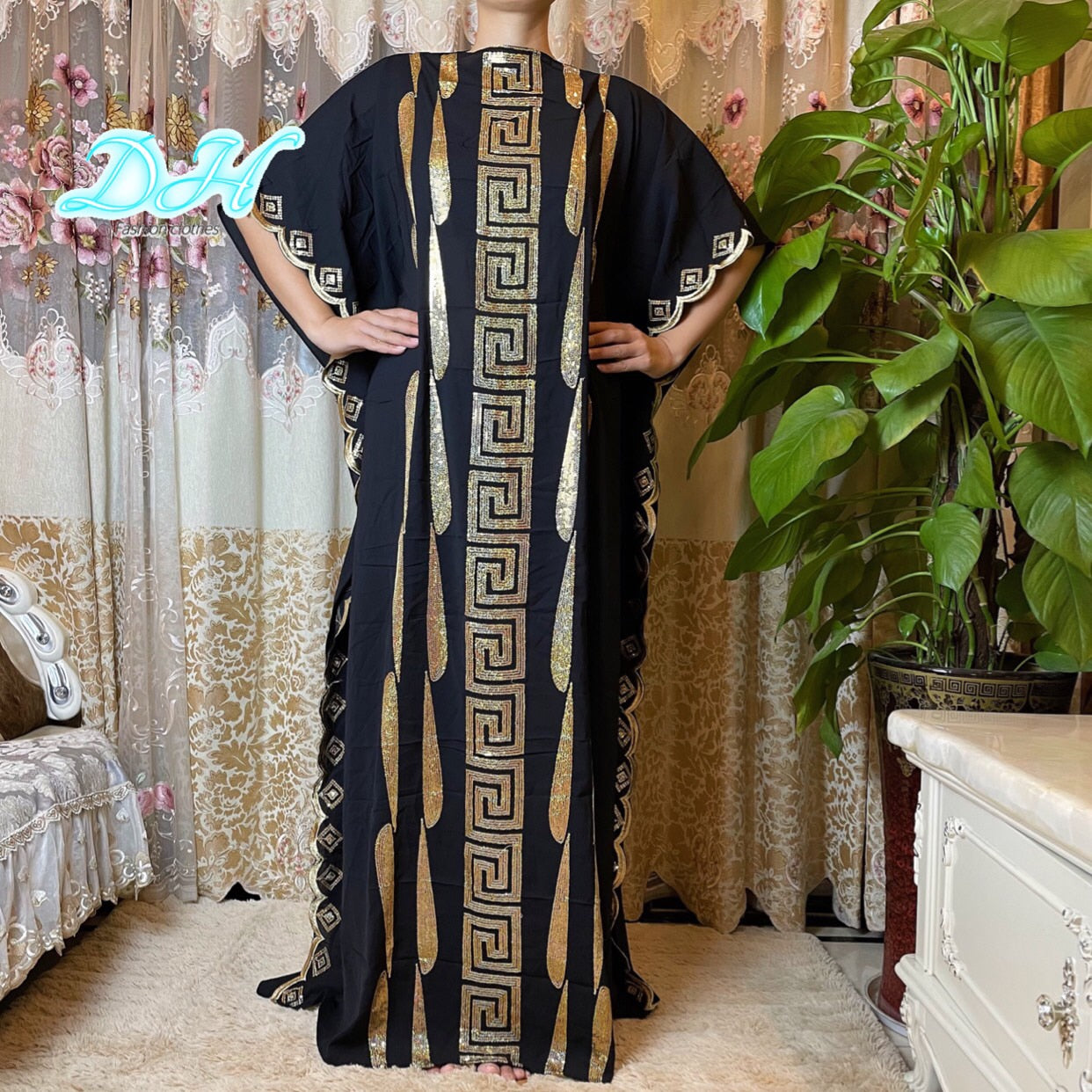 Dubai Abaya Embroidery Long Dress Arab High Grade Comfortable Fabric Women Muslim Kaftan Turkish Moroccan Gown African Dress - NawdeX