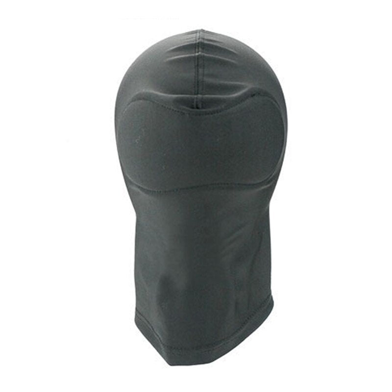 Sexy Toys for Couples Fetish Open Mouth Hood Mask Head Black Adult Games Erotic Mask Hood Sexy Eye BDSM Headgear Slave Bondage - NawdeX