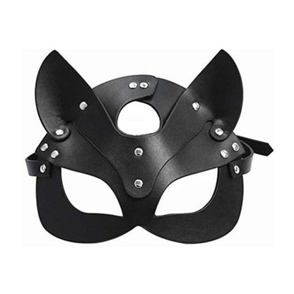 Sexy Lingerie Hot Half Face Fox Mask +Erotic Fetish BDRM Bondage Flogger - NawdeX