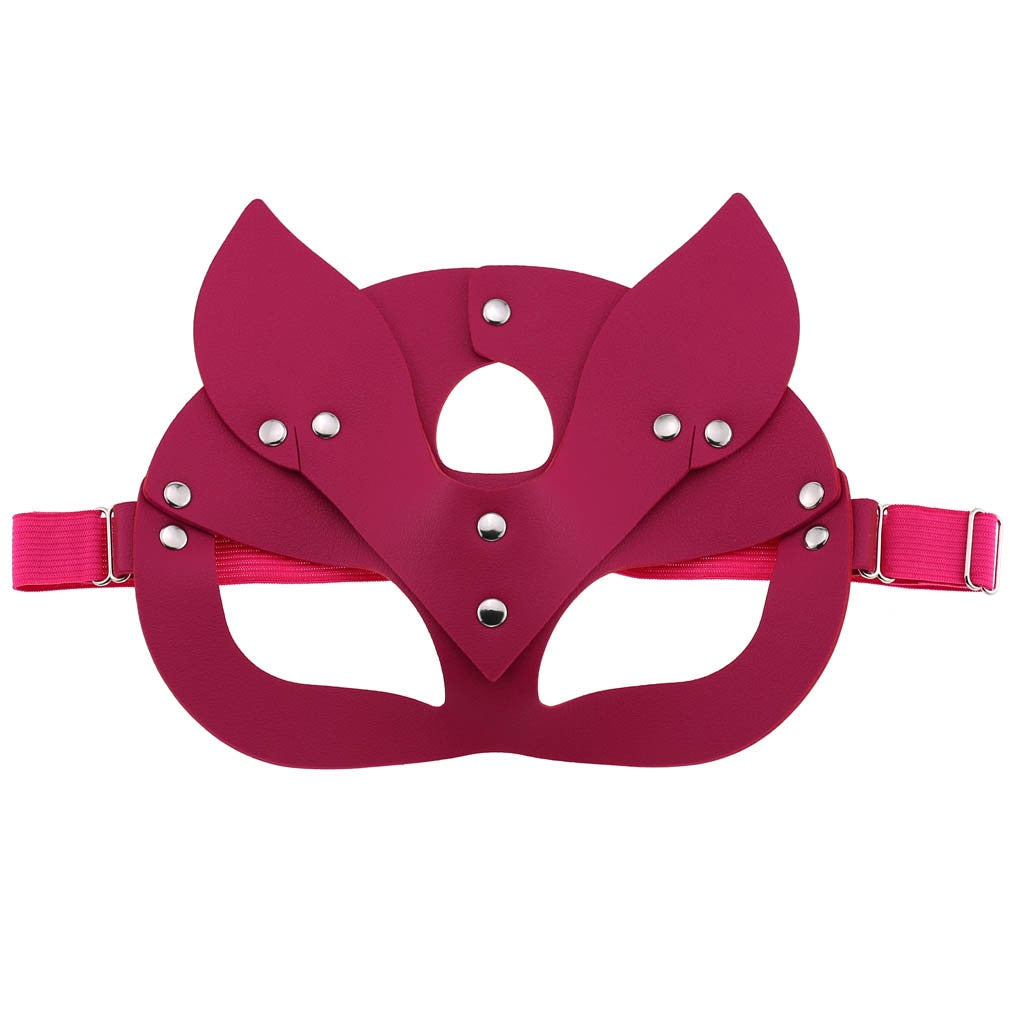 Sexy Lingerie Hot Half Face Fox Mask +Erotic Fetish BDRM Bondage Flogger - NawdeX