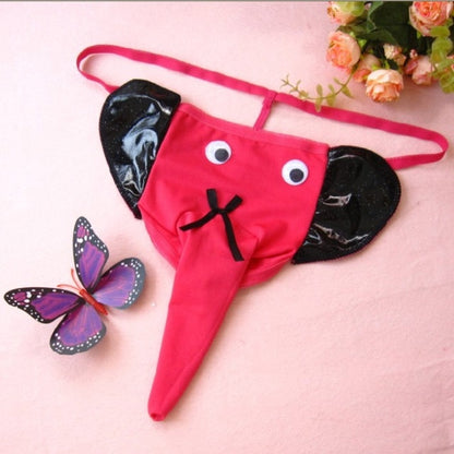 Sexy Men Underwear Elephant Bulge Pouch Mens Elastic T Back Lingerie Thong Erotic Underwear Gay Sexy Sissy Thong Panties - NawdeX