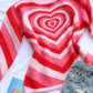 Heart Mock Neck Long Sleeve Sweater - NawdeX