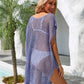 Side Slit Plunge Openwork Cover-Up - NawdeX