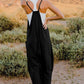 Double Take Full Size V-Neck Sleeveless Jumpsuit with Pockets - NawdeX