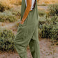 Double Take Full Size V-Neck Sleeveless Jumpsuit with Pockets - NawdeX