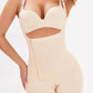 Full Size Side Zipper Under-Bust Shaping Bodysuit - NawdeX