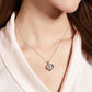 Moissanite 925 Sterling Silver Heart Necklace - NawdeX