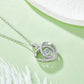 Moissanite 925 Sterling Silver Heart Shape Necklace - NawdeX