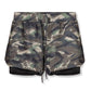 Men's 2-in-1 Shorts Sports Allover Camo Print Drawstring Shorts - NawdeX