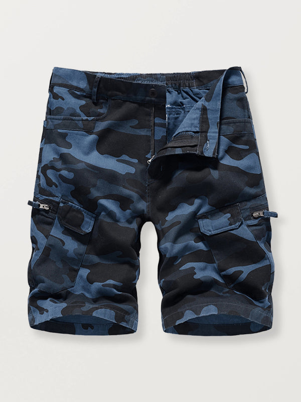 Men's Camouflage Print Cargo Shorts - NawdeX