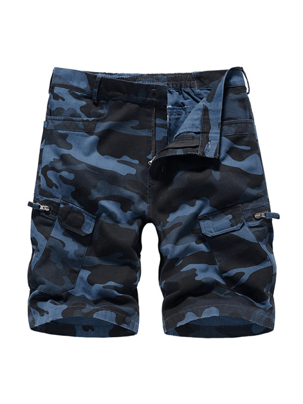 Men's Camouflage Print Cargo Shorts - NawdeX