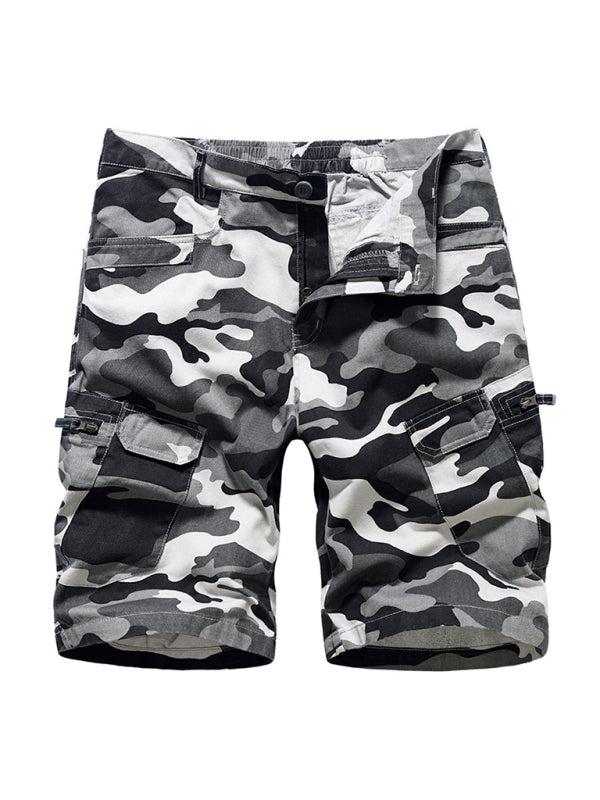 Men's Camouflage Print Cargo Shorts - NawdeX