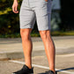 men's skinny plaid plus size casual shorts - NawdeX