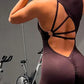 Women's sexy backless yoga fitness jumpsuit - NawdeX