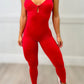 Women's sexy backless yoga fitness jumpsuit - NawdeX