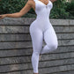 Women's sexy backless yoga fitness jumpsuit - NawdeX